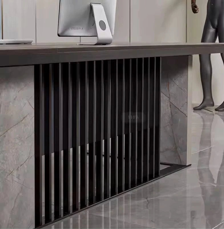 Rodrigo · Modern L-Shaped Executive Desk
