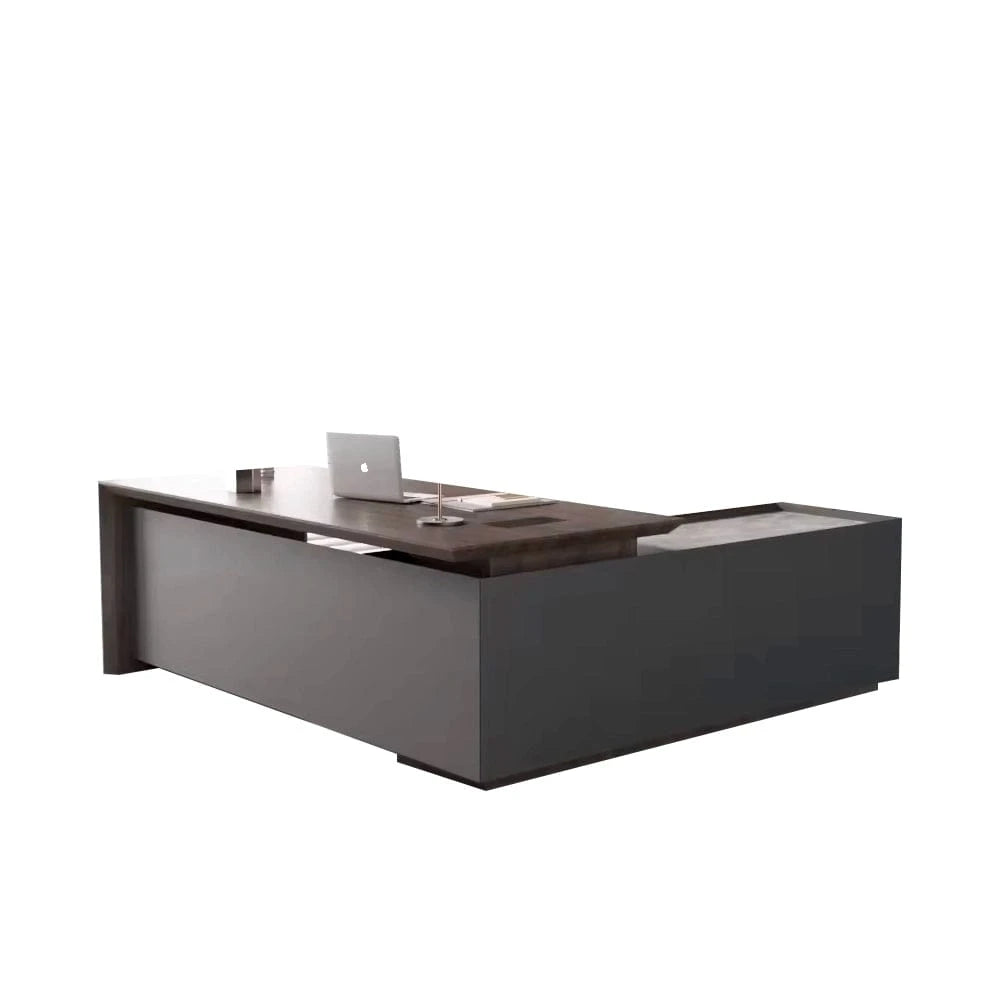 Rogelio ยท Modern L-Shaped Executive Desk