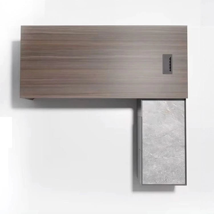 Rogelio ยท Modern L-Shaped Executive Desk