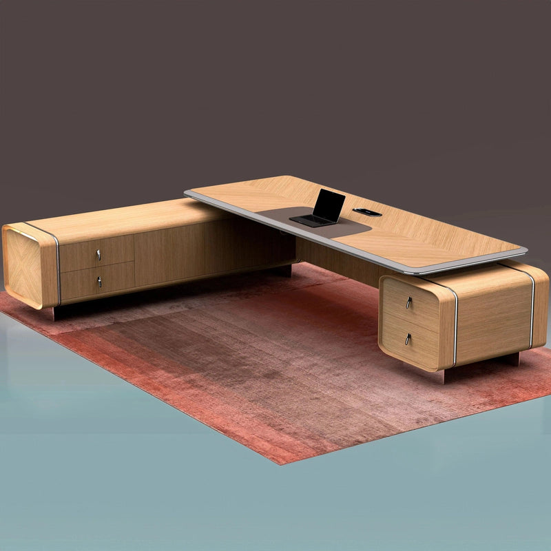 Romeo · Modern L-Shaped Executive Desk