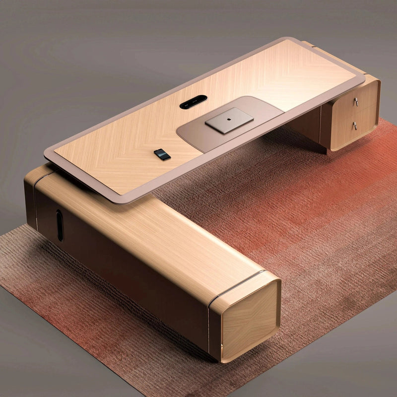 Romeo · Modern L-Shaped Executive Desk
