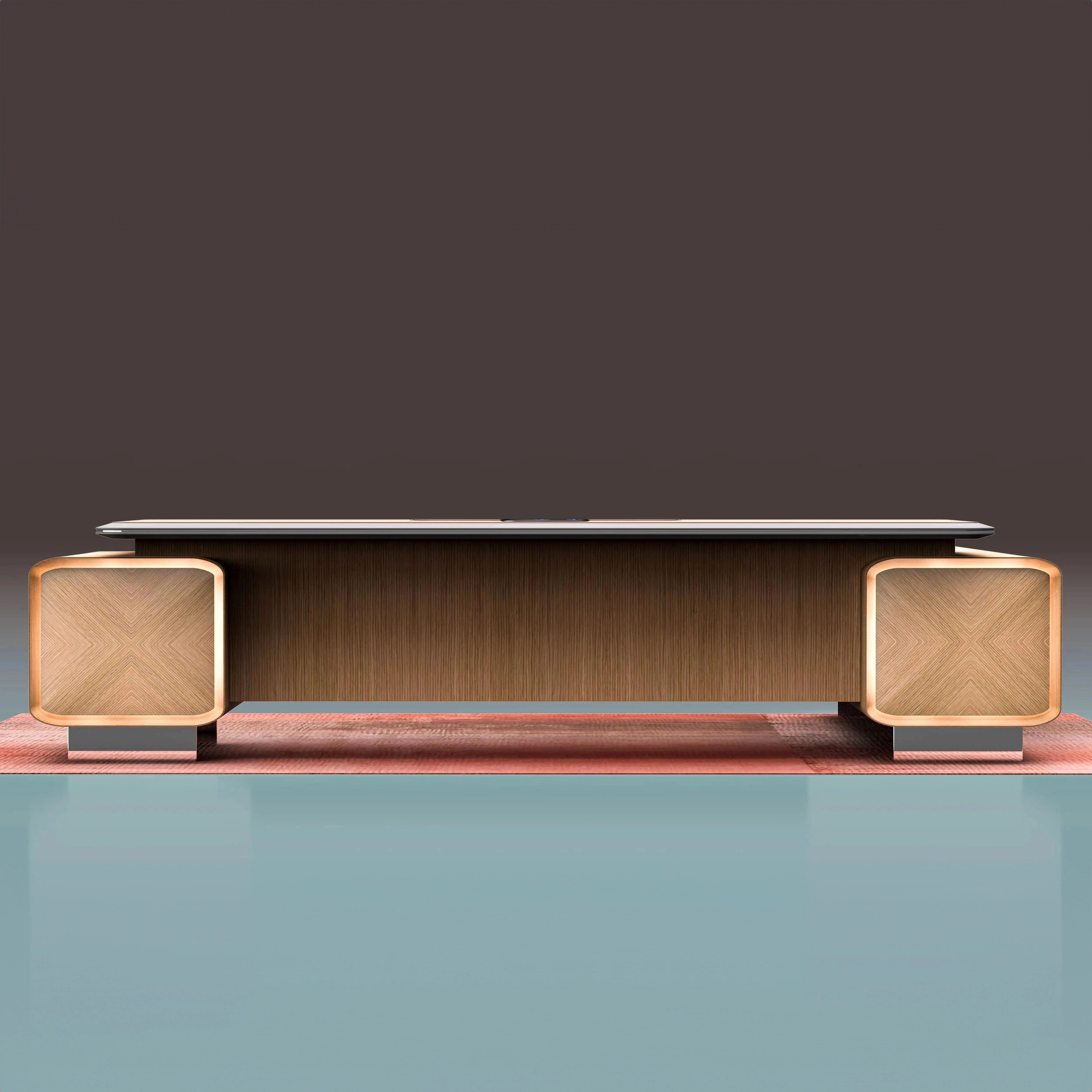 Romeo · Modern L-Shaped Executive Desk