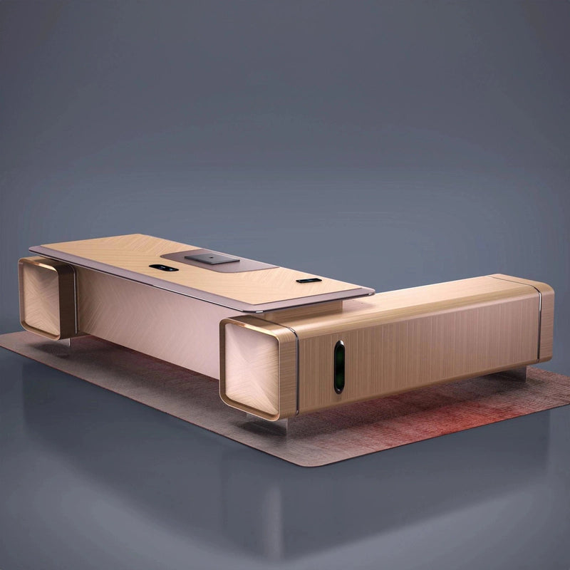 Romeo · Modern L-Shaped Executive Desk