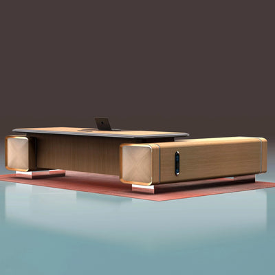 Romeo ยท Modern L-Shaped Executive Desk