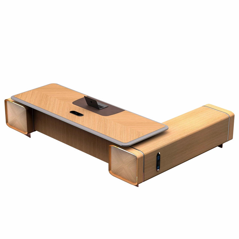 Romeo · Modern L-Shaped Executive Desk