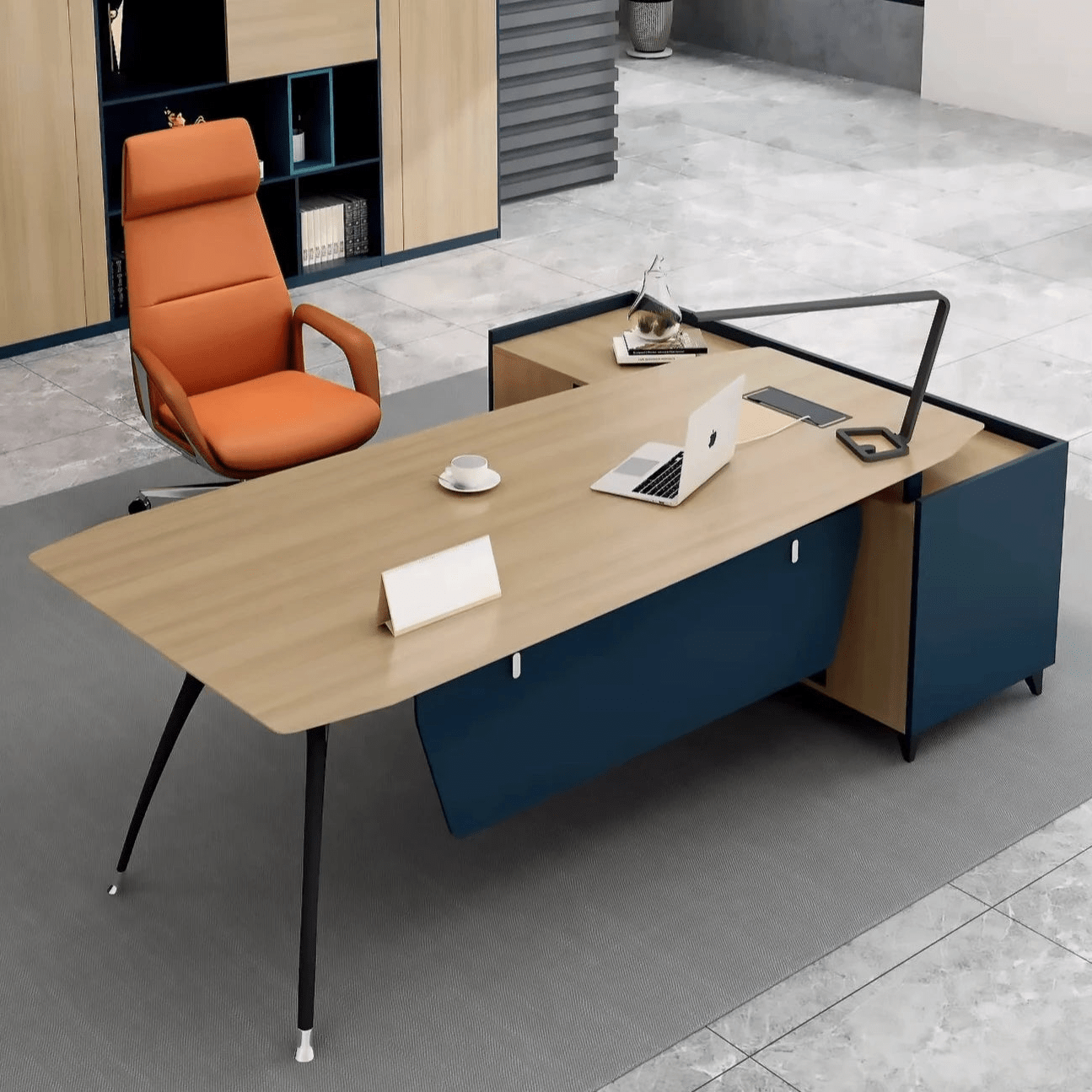 Roth · Modern L-Shaped Executive Desk
