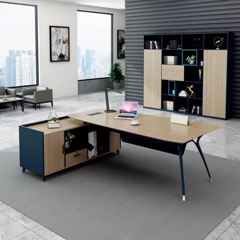 Roth · Modern L-Shaped Executive Desk