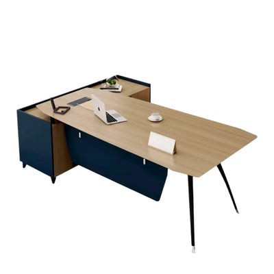 Roth ยท Modern L-Shaped Executive Desk