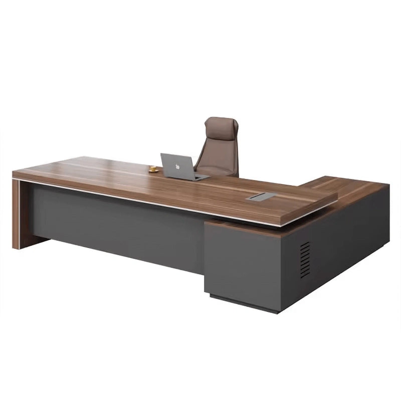 Rowan · Modern L-Shaped Executive Desk