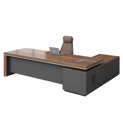 Rowan ยท Modern L-Shaped Executive Desk