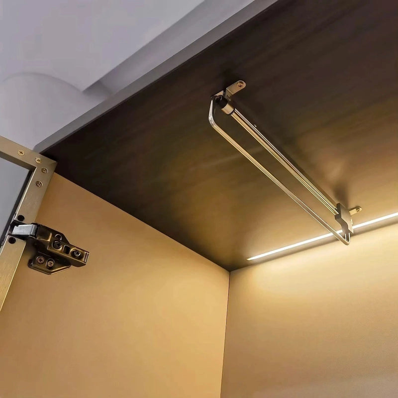 Ryan · Modern Office Shelves w/ Lighting, Storage