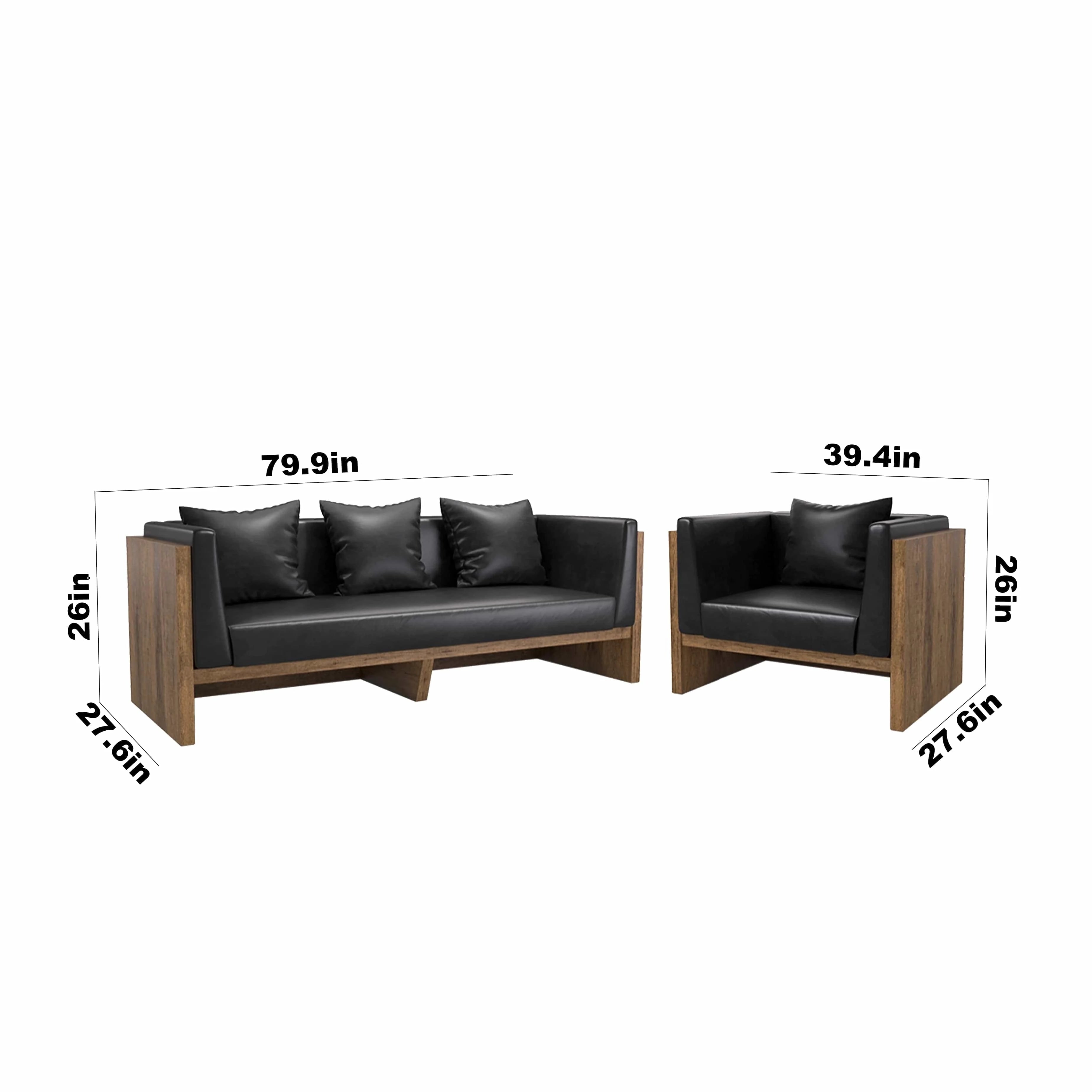 Ryker · Modern Office Waiting Area Lounge Seating Set