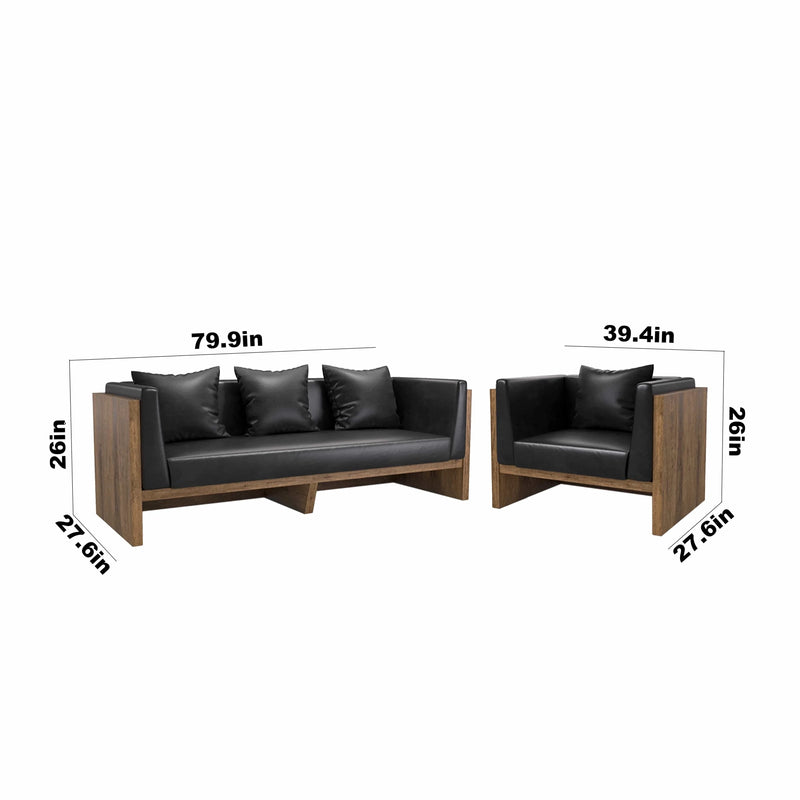Ryker · Modern Office Waiting Area Lounge Seating Set