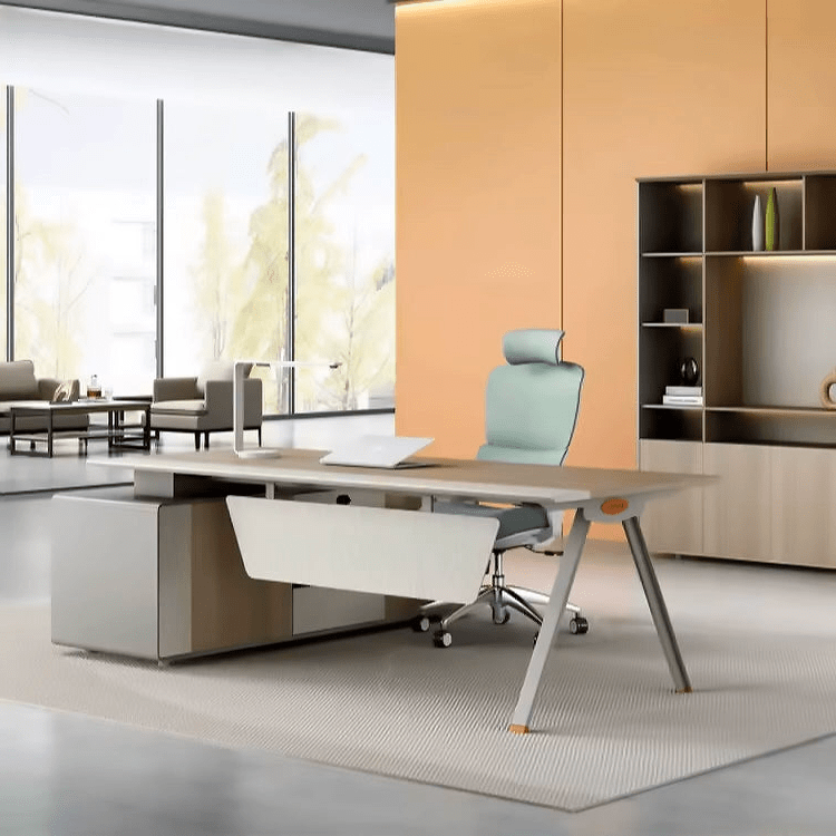 Sahara · Modern L-Shaped Executive Desk