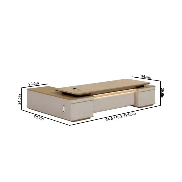 Sailor ยท Modern L-Shaped Executive Desk