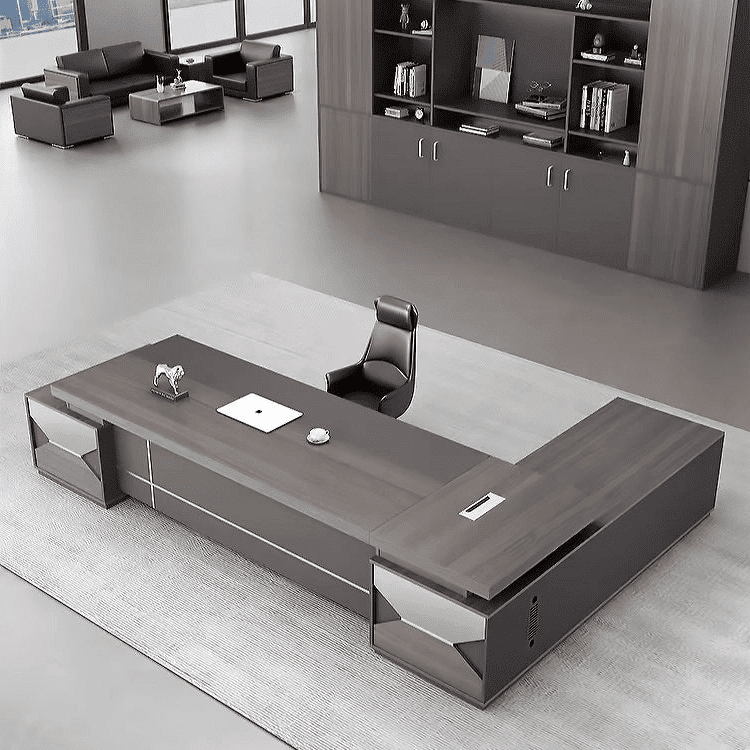 Salvador · Modern L-Shaped Executive Desk