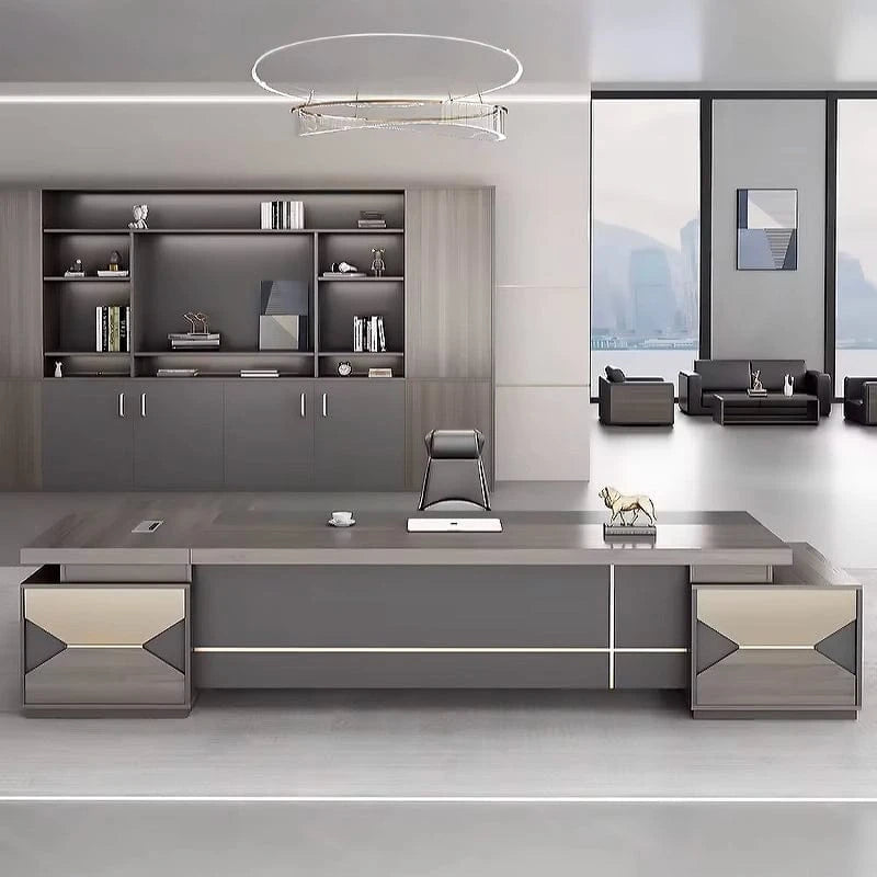 Salvador · Modern L-Shaped Executive Desk