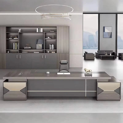 Salvador ยท Modern L-Shaped Executive Desk