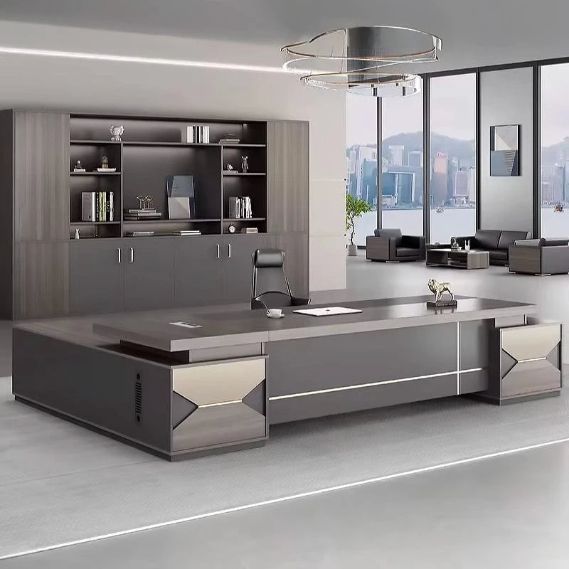 Salvador · Modern L-Shaped Executive Desk