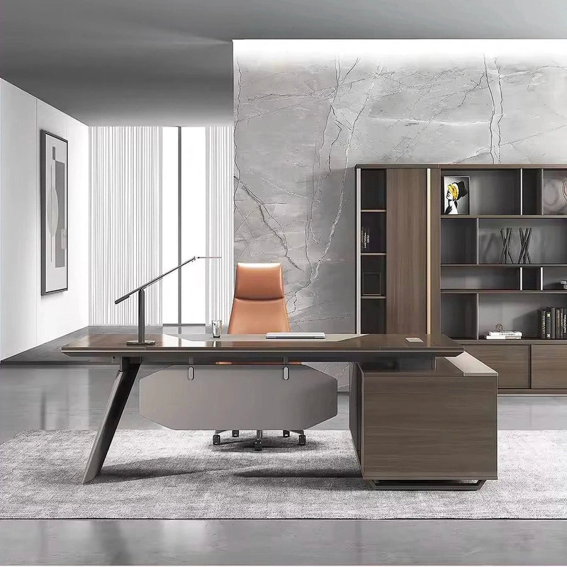 Sancho · Modern L-Shaped Executive Desk