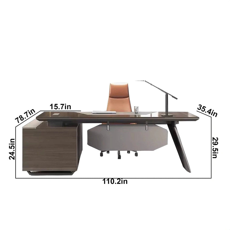Sancho · Modern L-Shaped Executive Desk