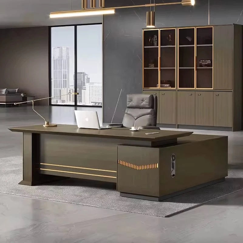 Sebastian · Modern L-Shaped Executive Desk
