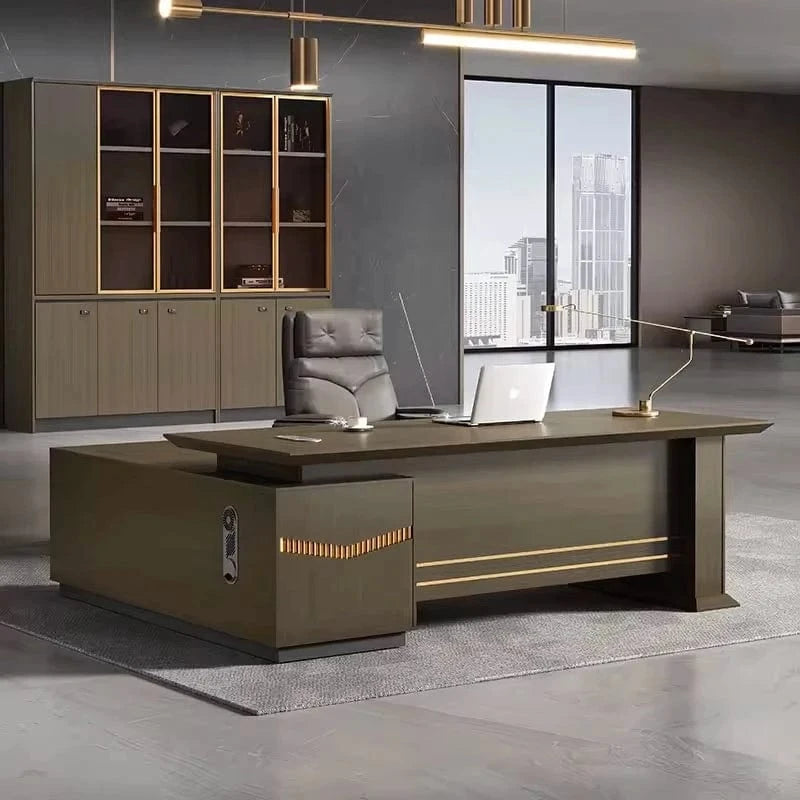 Sebastian · Modern L-Shaped Executive Desk