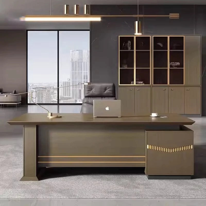 Sebastian · Modern L-Shaped Executive Desk