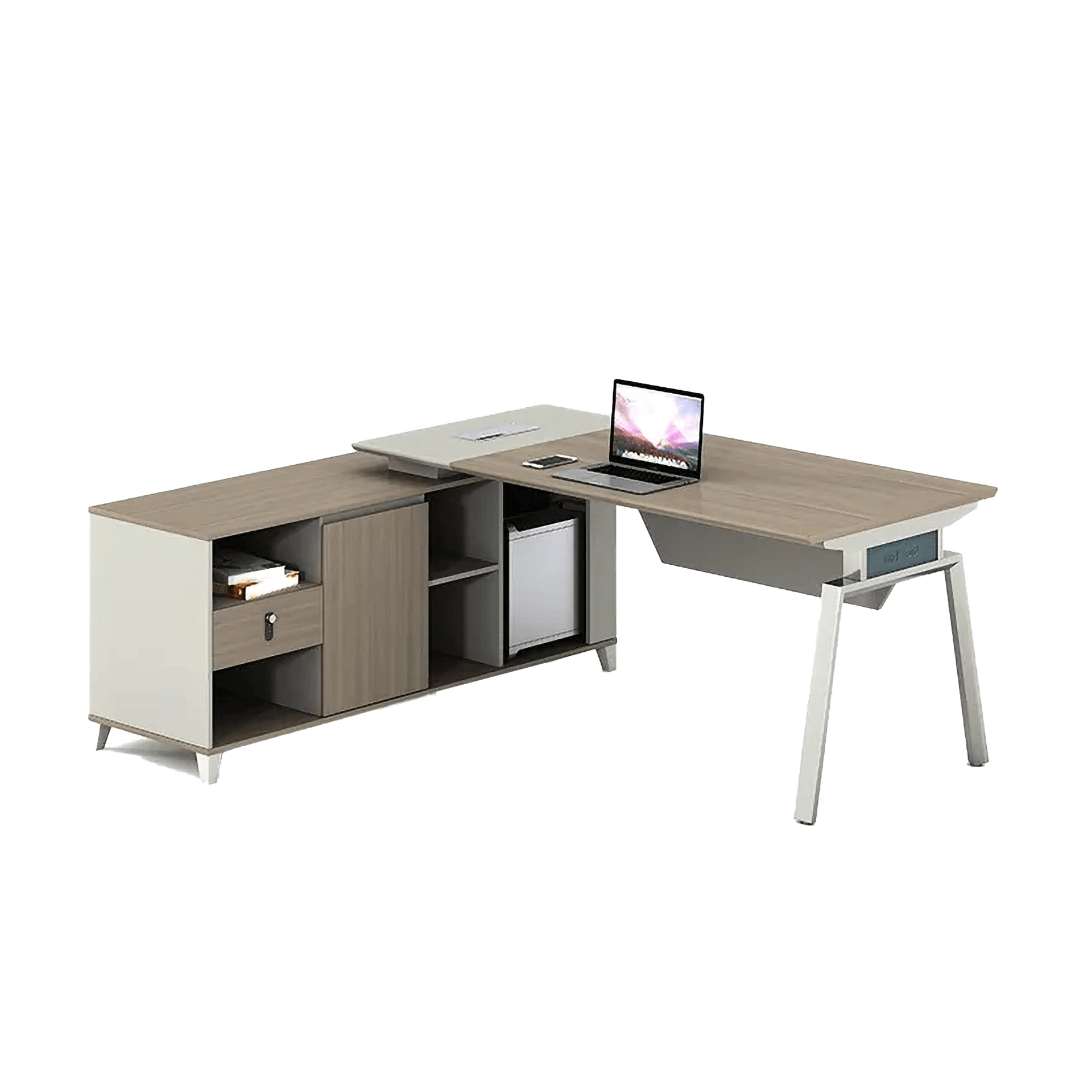Selene · Modern L-Shaped Executive Desk