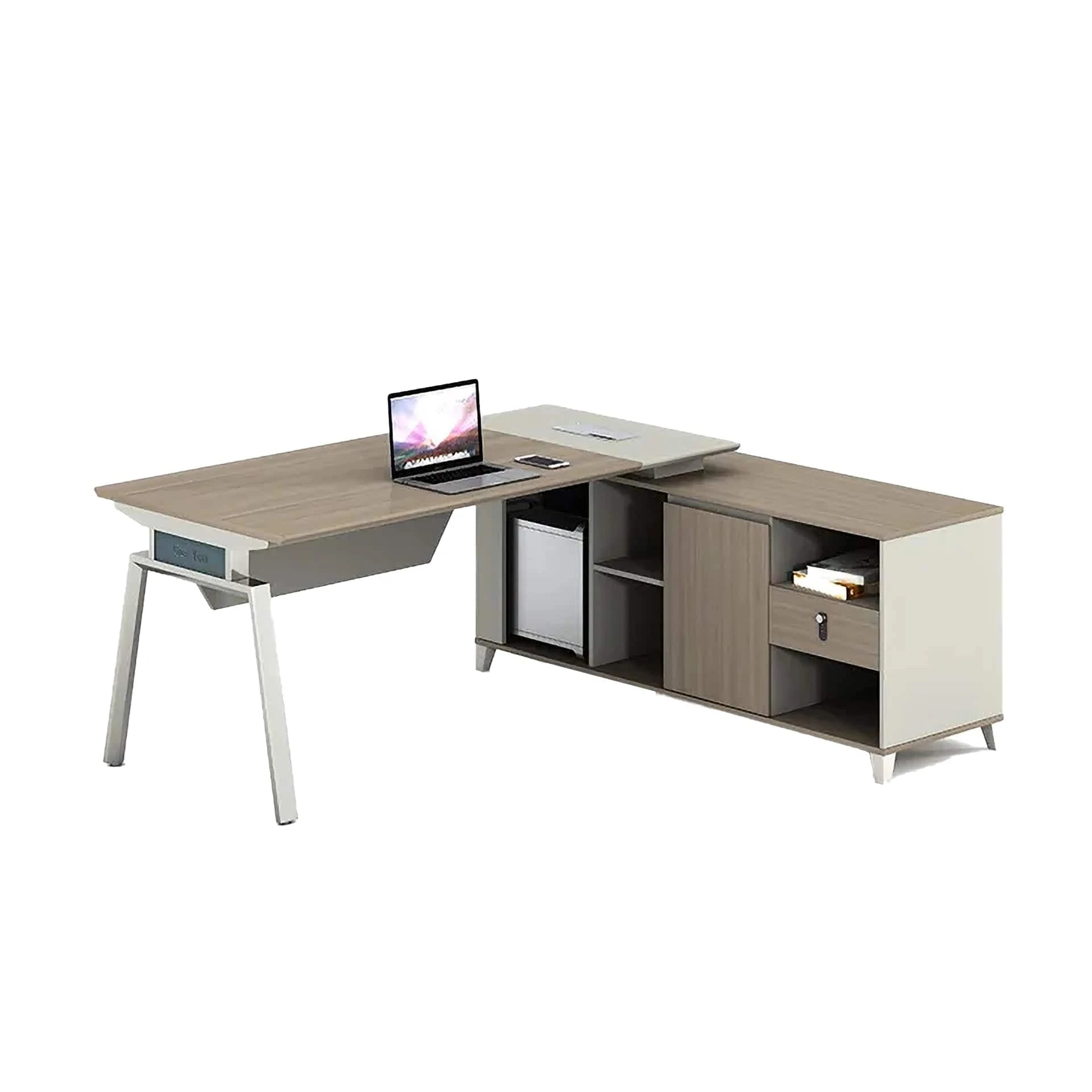 Selene · Modern L-Shaped Executive Desk