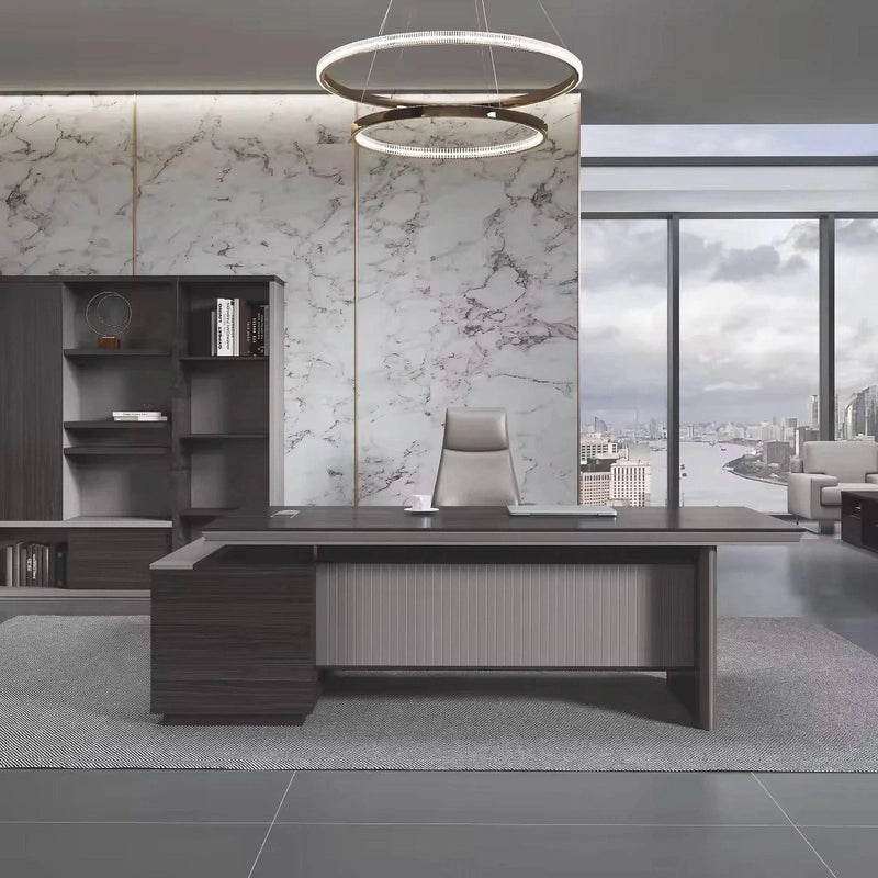 Silas ยท Modern L-Shaped Executive Desk