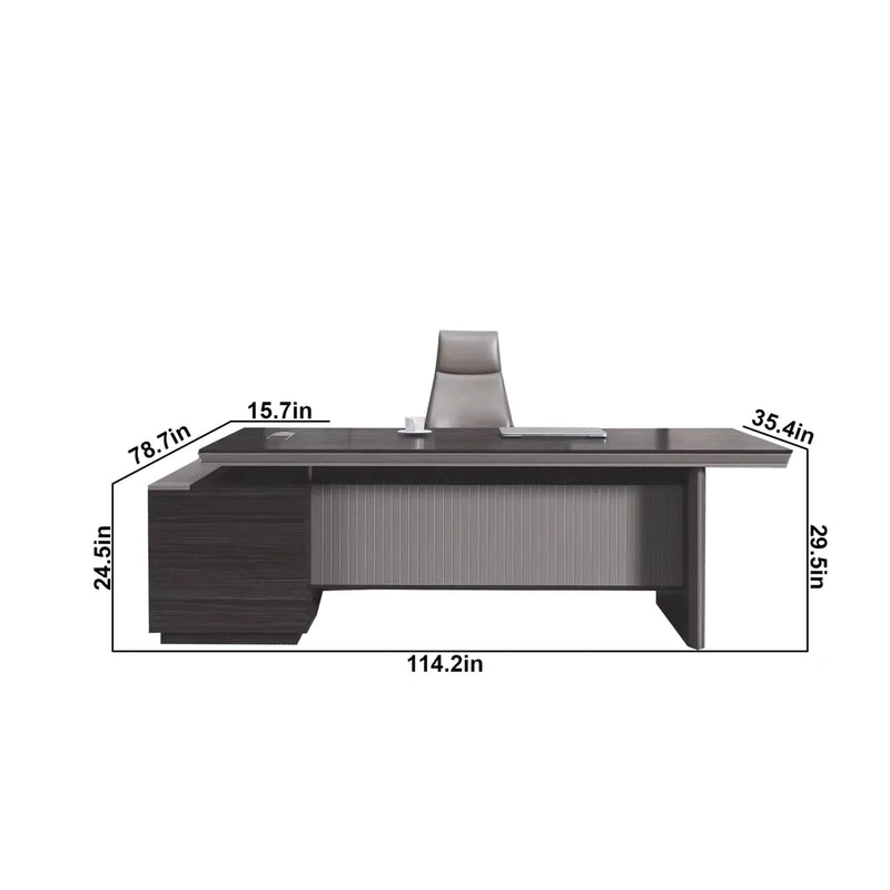 Silas ยท Modern L-Shaped Executive Desk