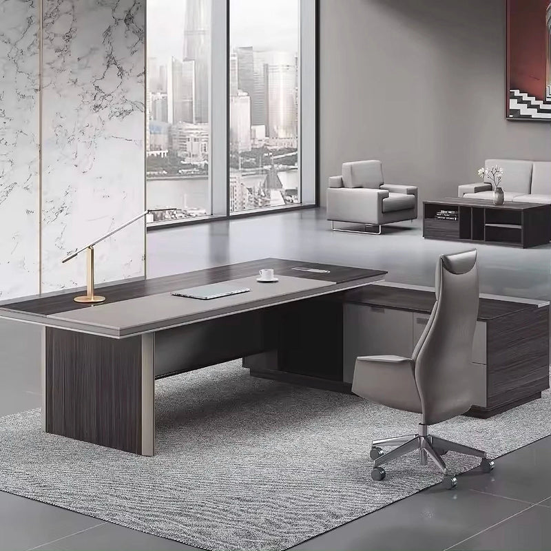 Silas ยท Modern L-Shaped Executive Desk
