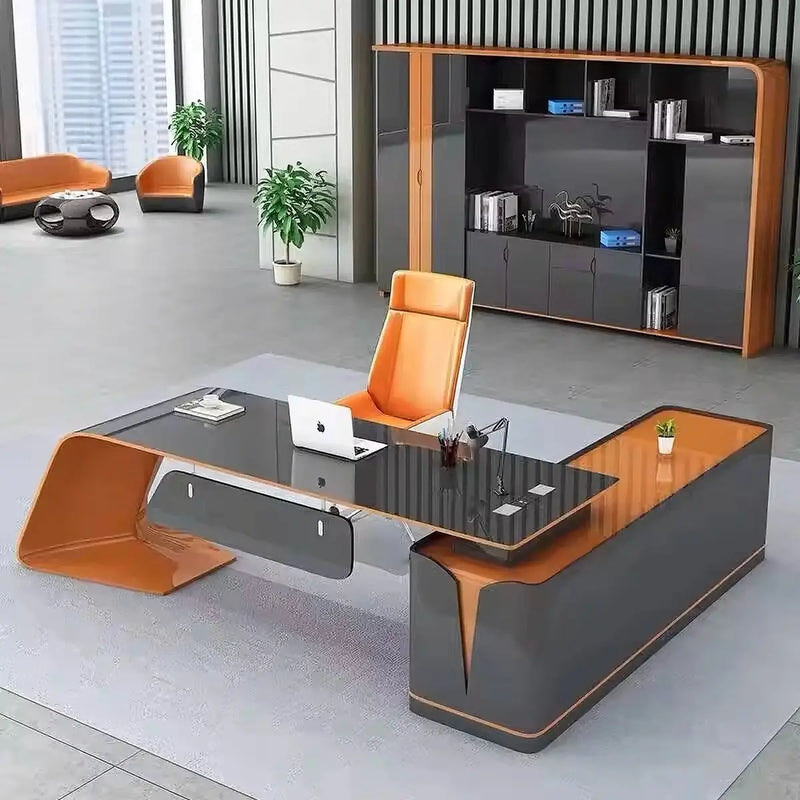 Euler Β· Modern L-Shaped Executive Desk
