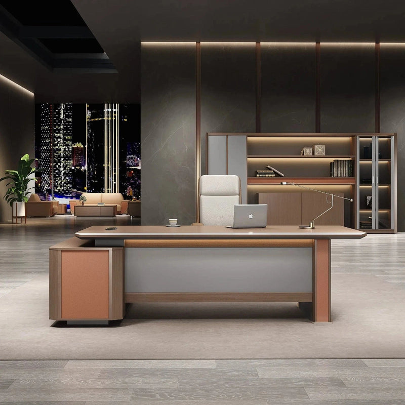 Slade · Modern L-Shaped Executive Desk