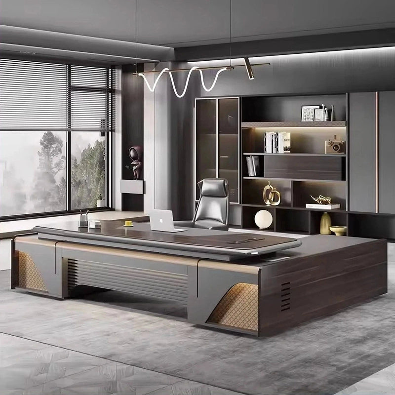 Stellan ยท Modern L-Shaped Executive Desk