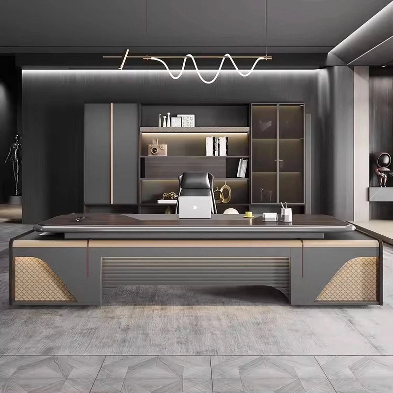 Stellan ยท Modern L-Shaped Executive Desk