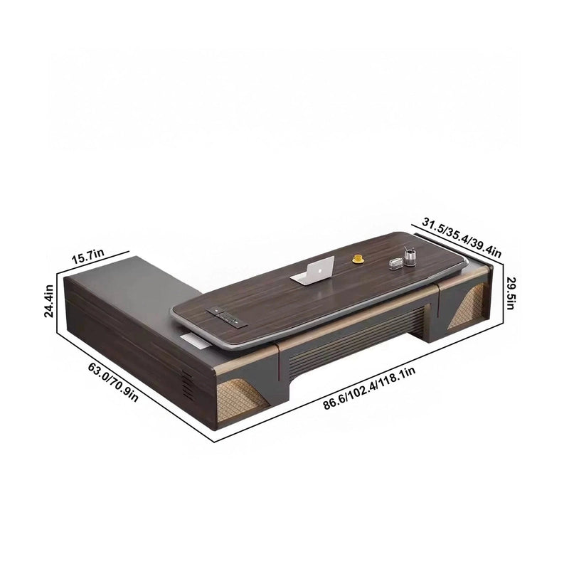 Stellan ยท Modern L-Shaped Executive Desk