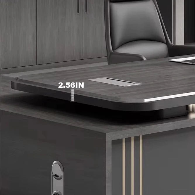 Sterling · Modern L-Shaped Executive Desk