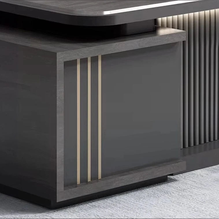 Sterling · Modern L-Shaped Executive Desk