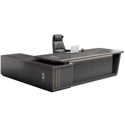 Sterling ยท Modern L-Shaped Executive Desk