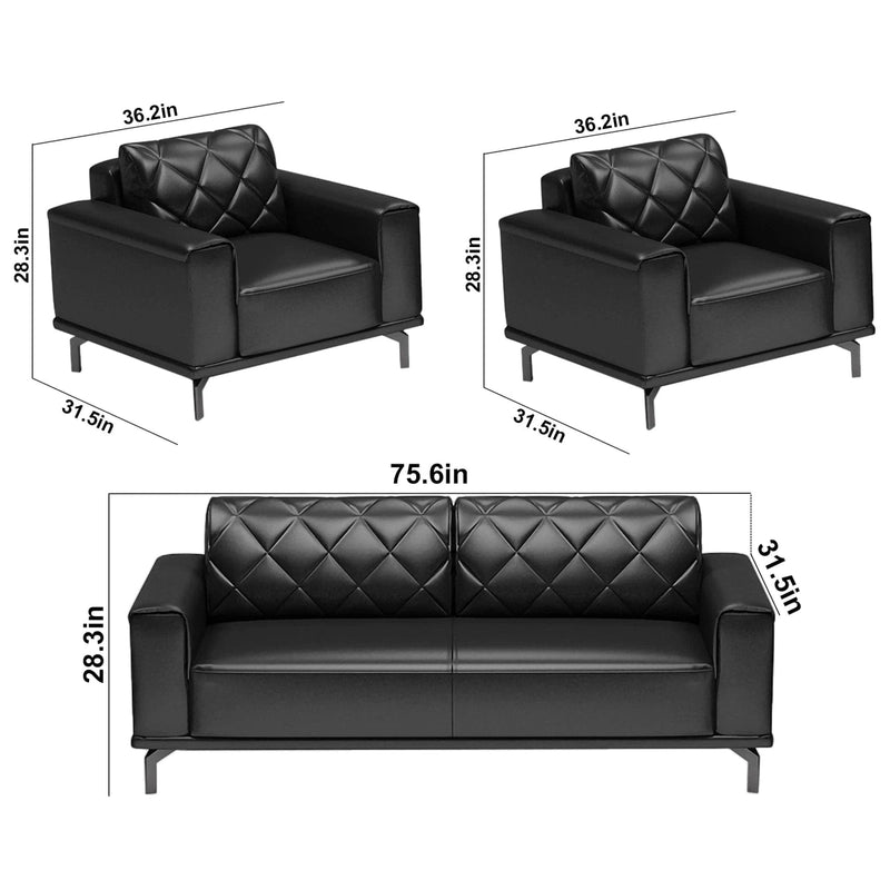 Storm ยท Modern Office Waiting Area Lounge Seating Set