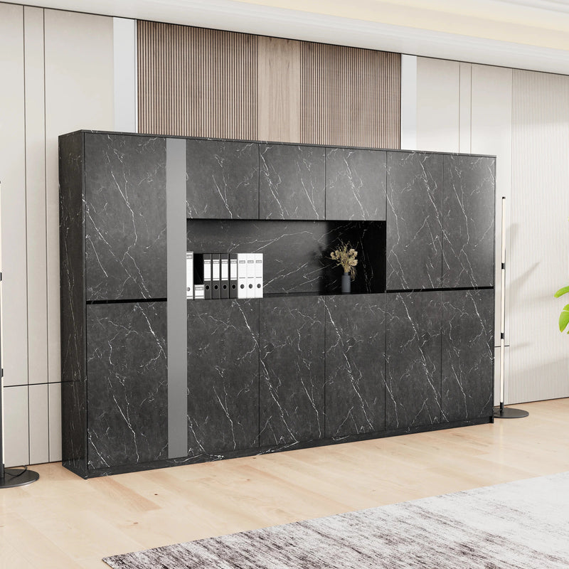 Talitha · Closed Cabinets w/ Open Display