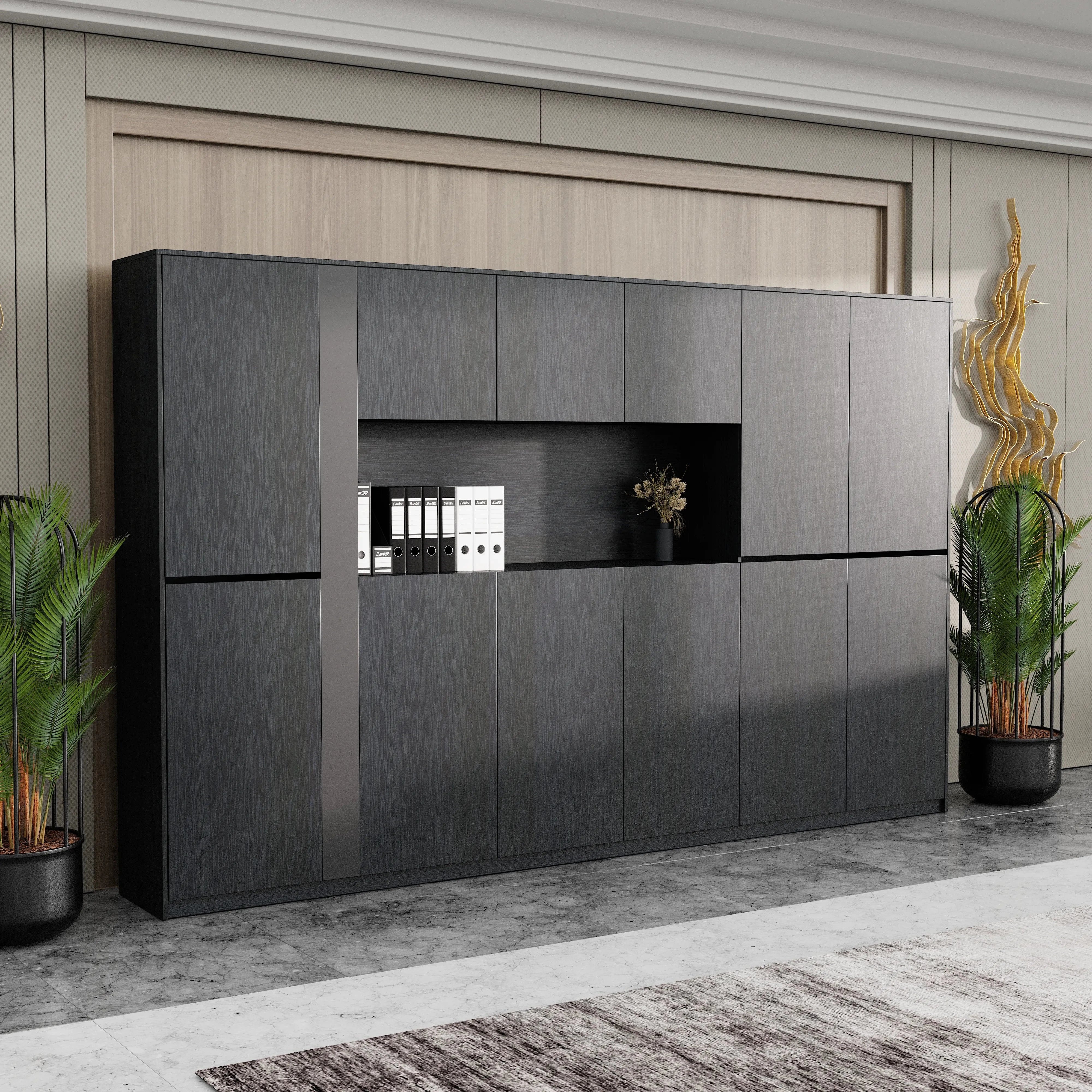 Talitha · Closed Cabinets w/ Open Display