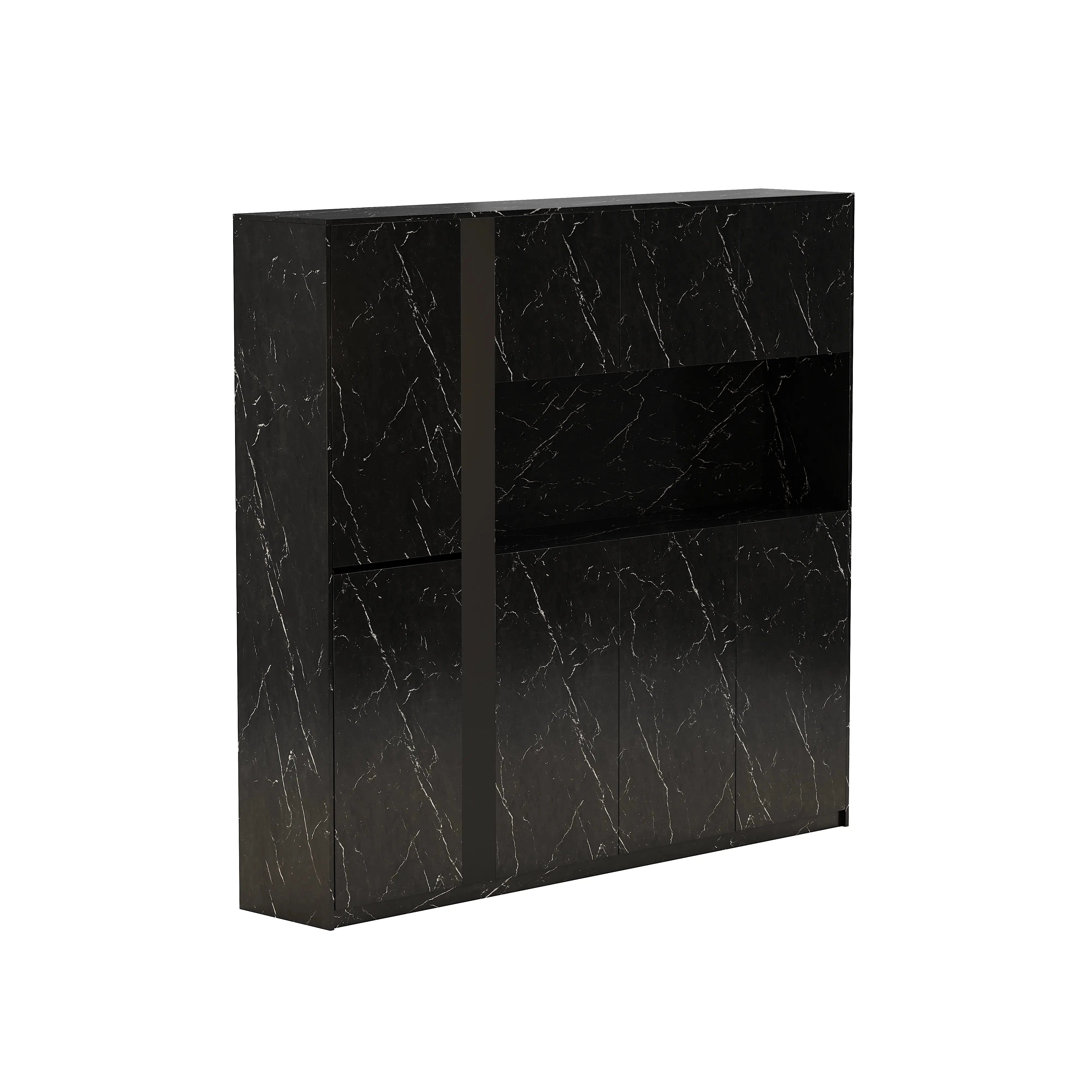 Talitha · Closed Cabinets w/ Open Display