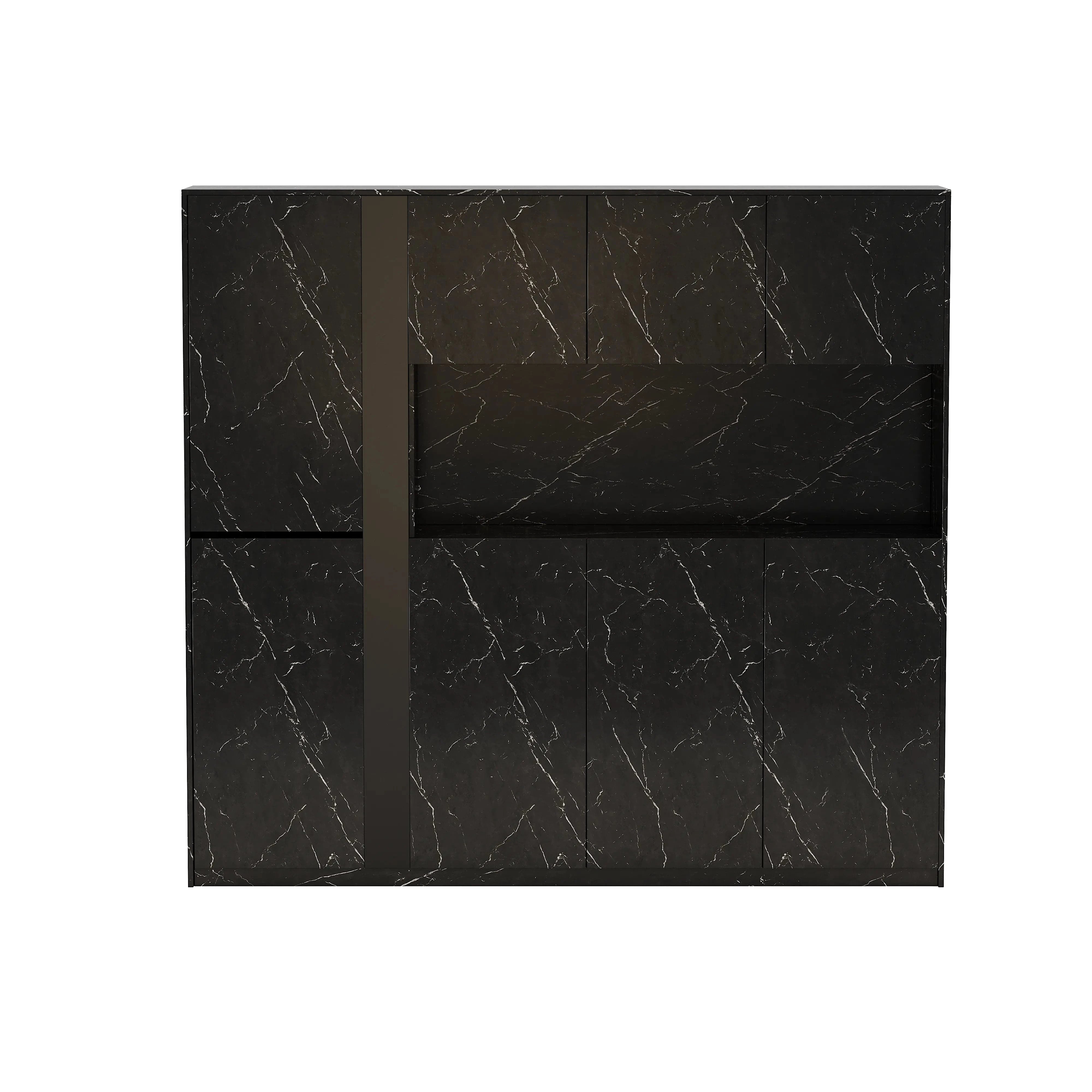 Talitha · Closed Cabinets w/ Open Display