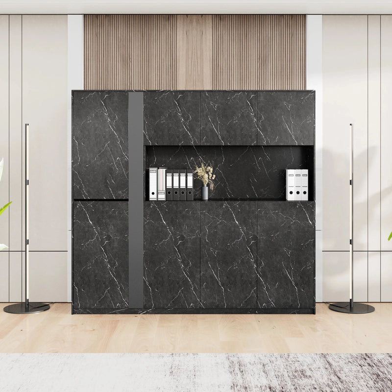Talitha · Closed Cabinets w/ Open Display