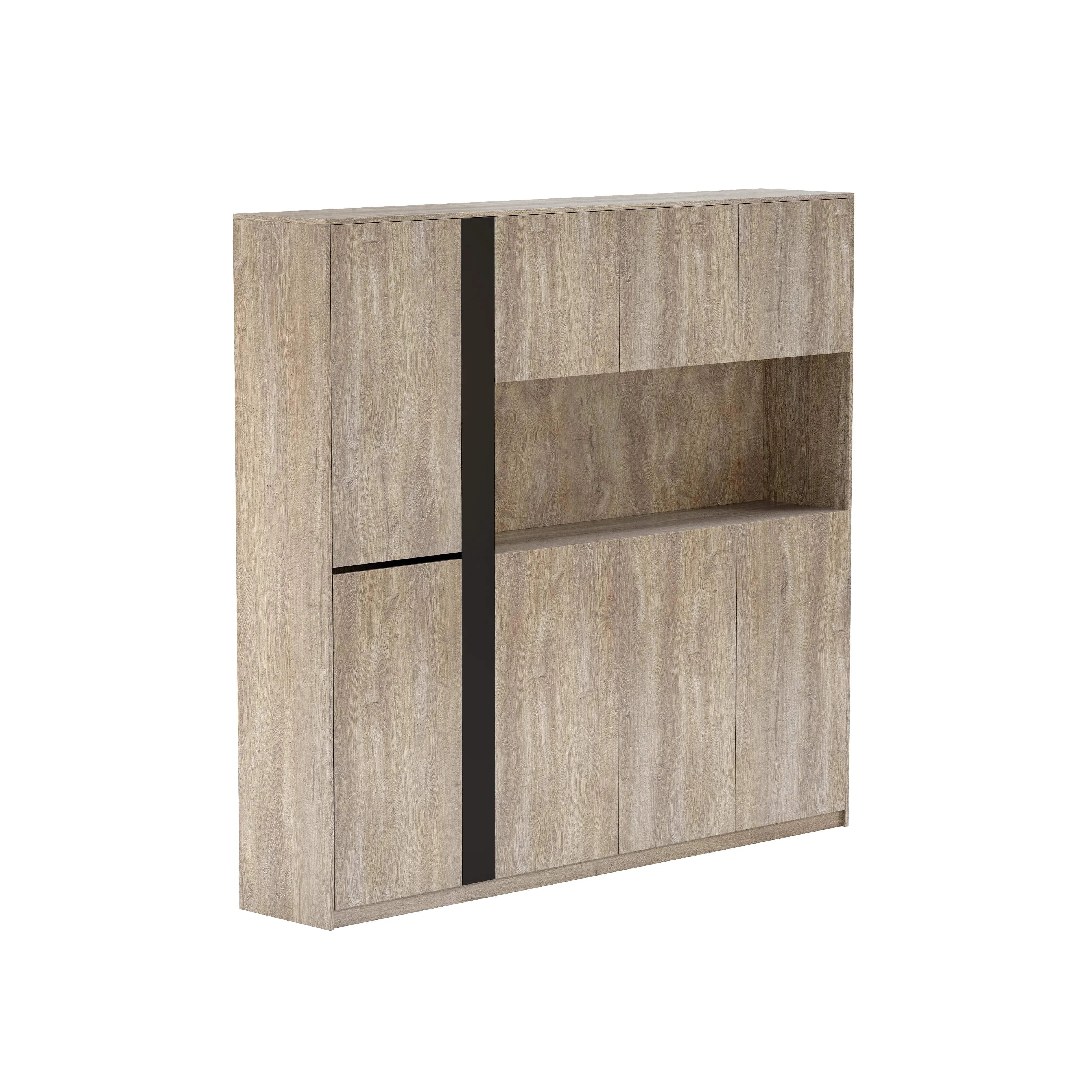 Talitha · Closed Cabinets w/ Open Display
