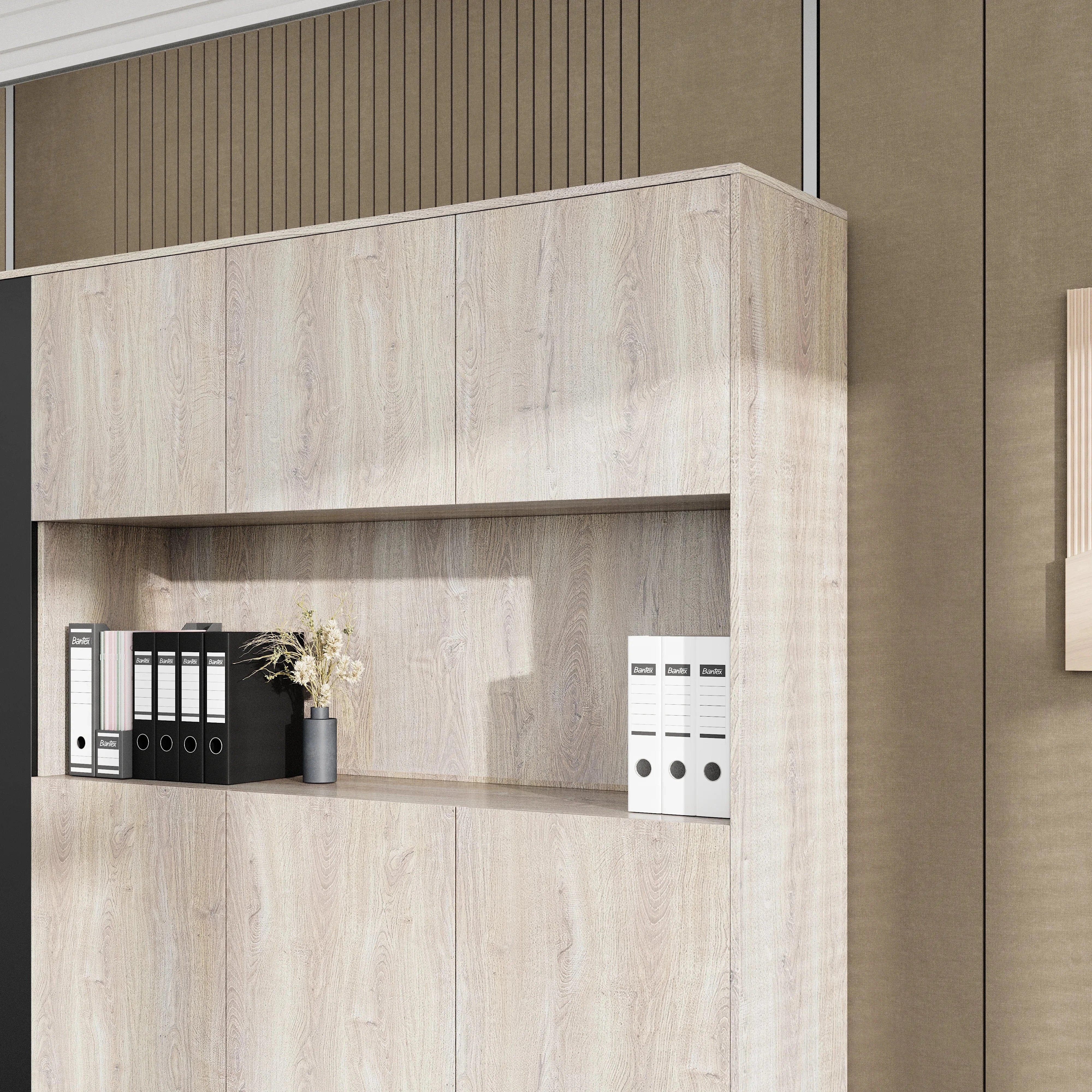 Talitha · Closed Cabinets w/ Open Display