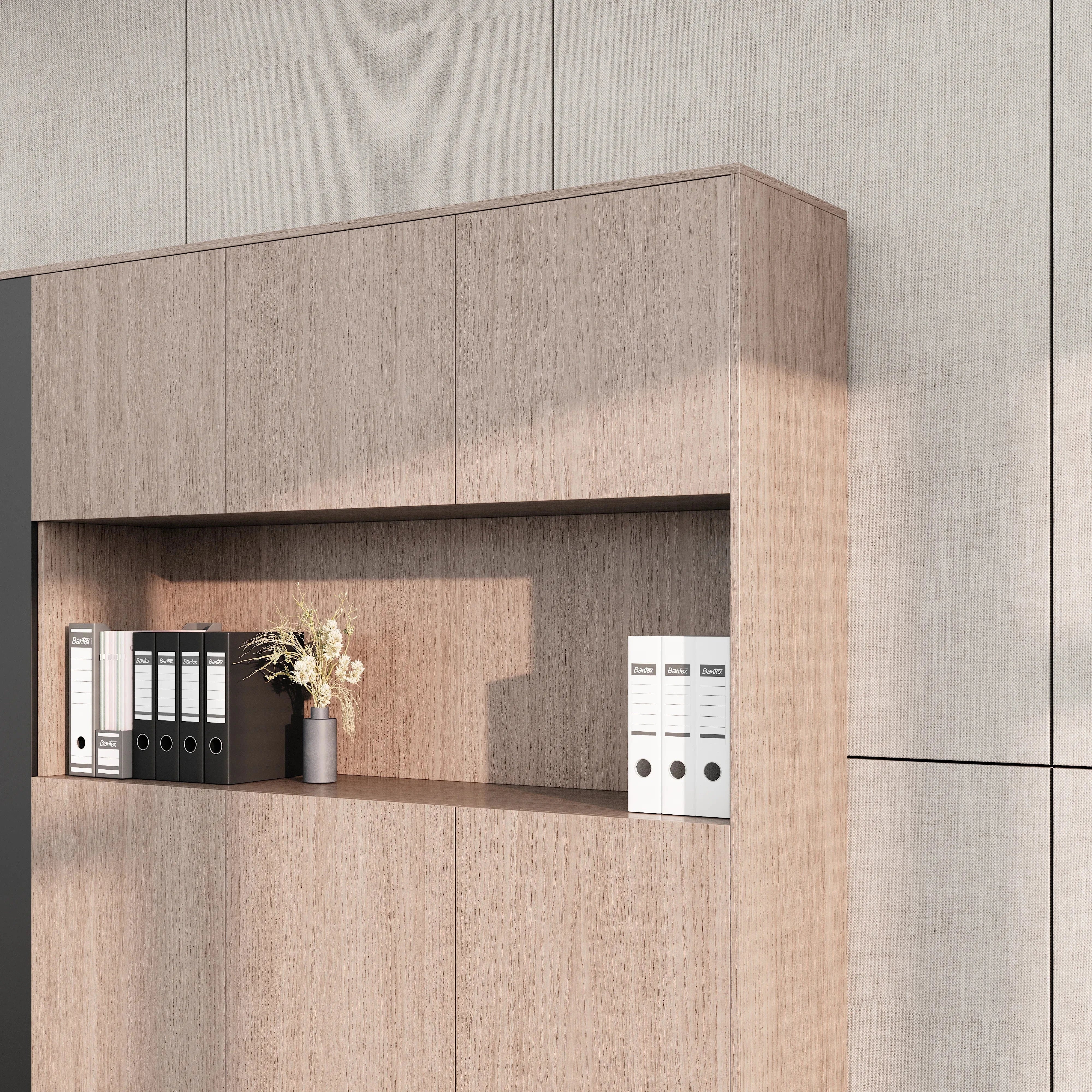 Talitha · Closed Cabinets w/ Open Display
